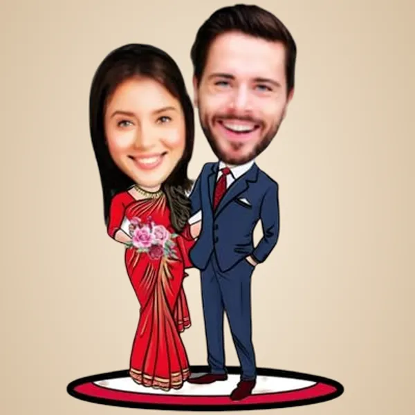 Multicolor_Premium_Personalized_Wooden_Caricature_Cutout