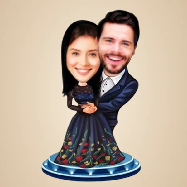 Multicolor_Premium_Personalized_Wooden_Caricature_Cutout