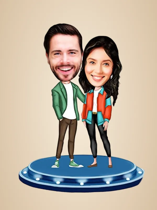Multicolor_Premium_Couple_Caricature_Portrait