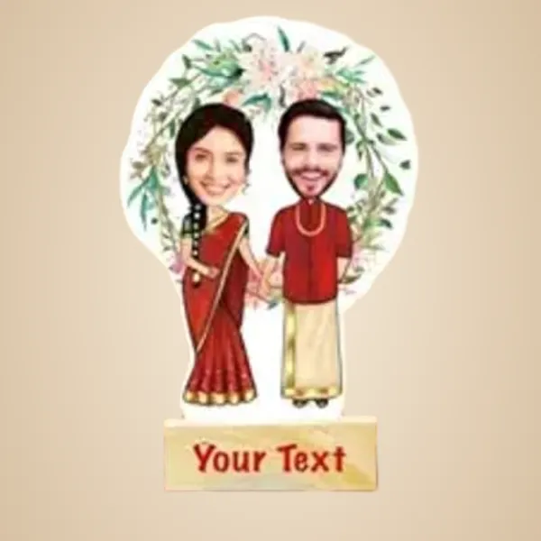 Multicolor_Premium_Personalized_Wooden_Caricature_Cutout_With_Base