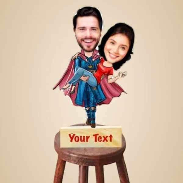 Multicolor_Premium_Personalized_Couple_Cartoon_Portrait_Wood_Figurine