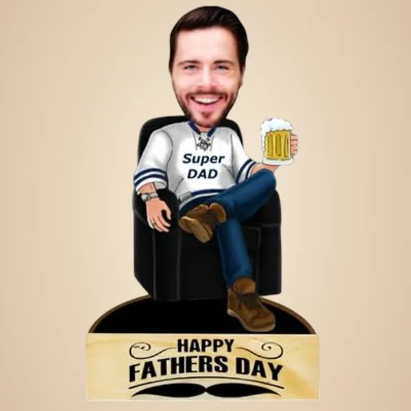 Multicolor_Premium_Personalized_Caricature_With_Wooden_Base