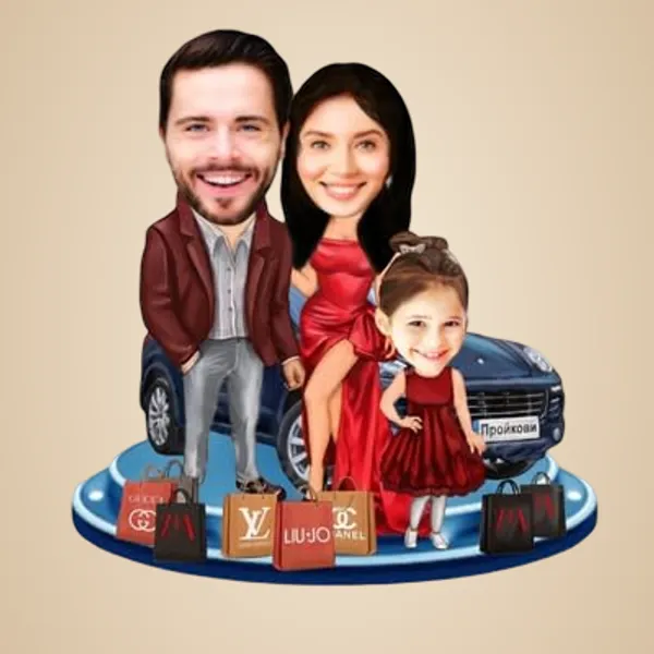 Multicolor_Premium_Personalized_Caricature_Stand