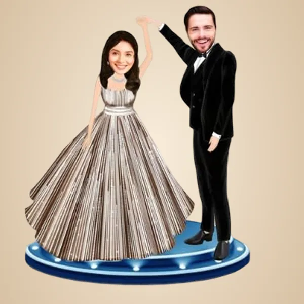 Multicolor_Premium_Personalized_Caricature_Photo_Frame_With_Stand