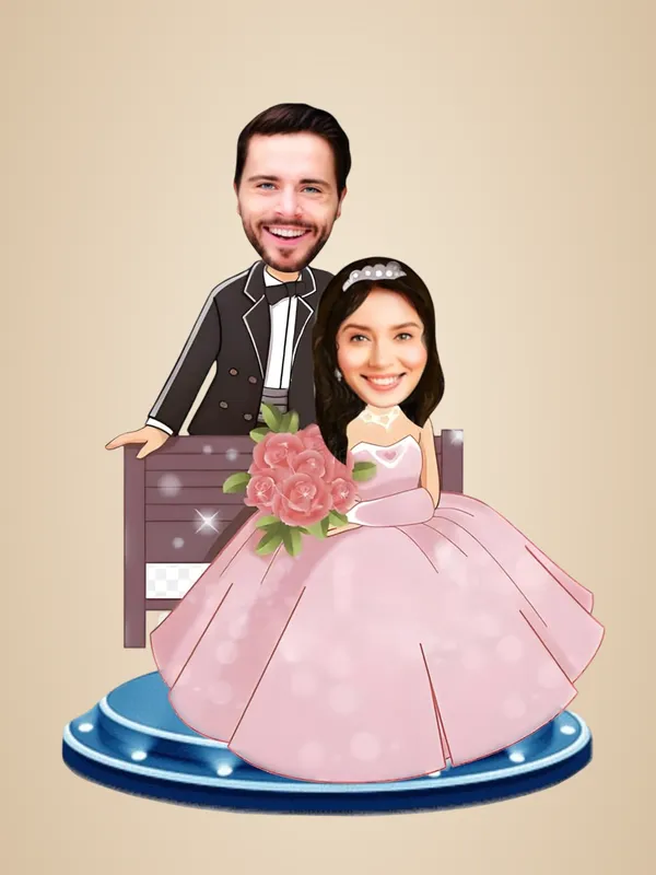 Multicolor_Premium_Couple_Caricature_Portrait