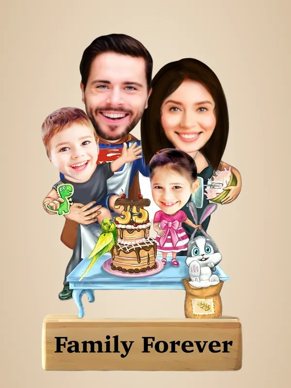 Multicolor_Premium_Personalized_Caricature
