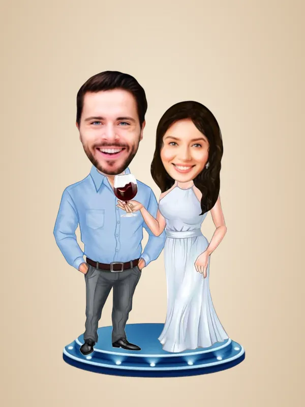 Multicolor_Premium_Couple_Caricature_Portrait
