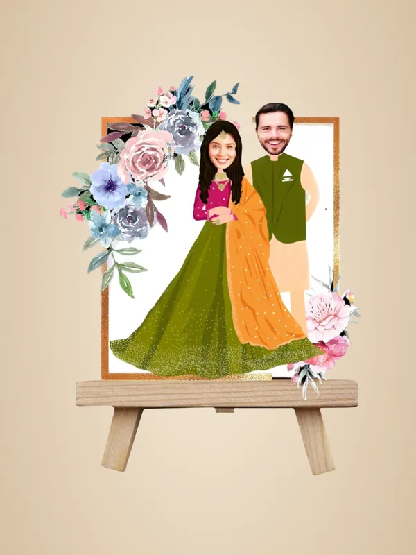 Multicolor_Premium_Couple_Caricature_Portrait