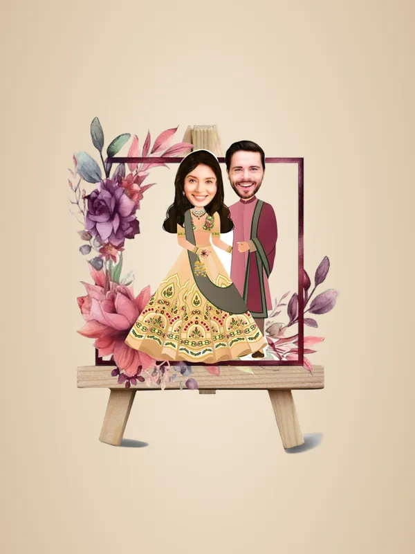 Multicolor_Premium_Couple_Caricature_Portrait