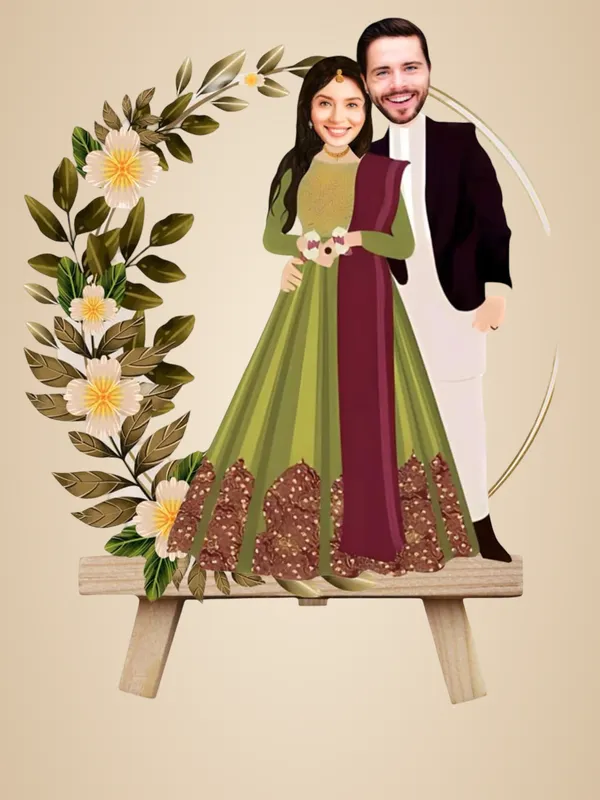 Multicolor_Premium_Couple_Caricature_Portrait