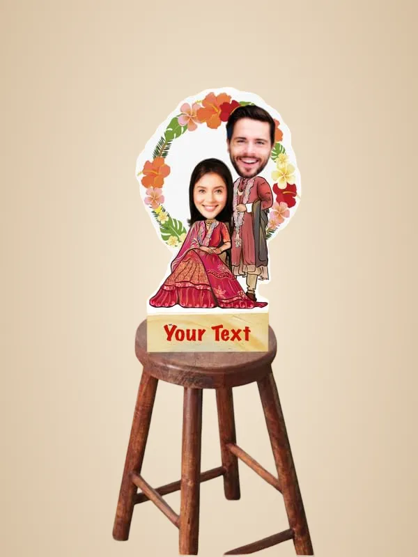 Multicolor_Premium_Couple_Caricature_Print