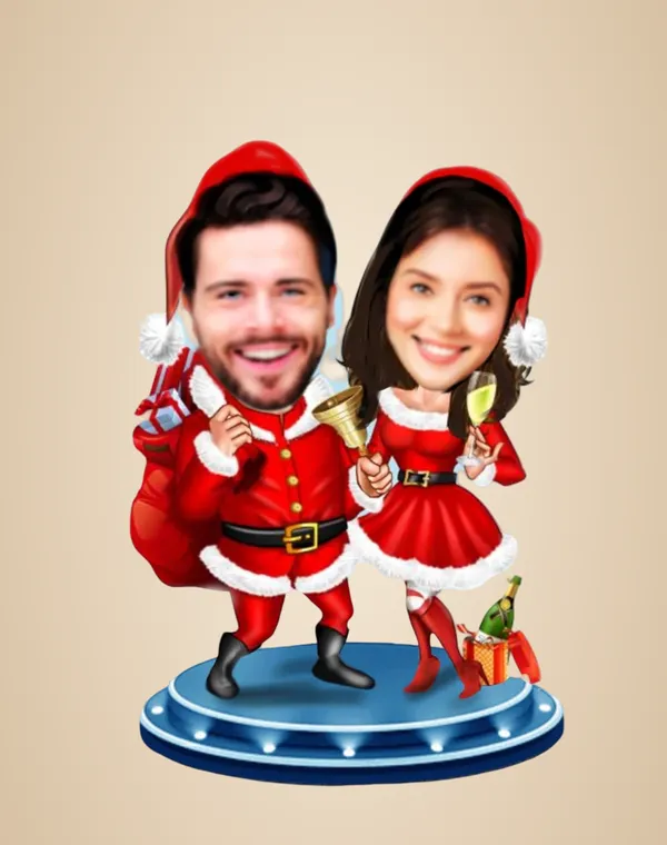 Multicolor_Premium_Couple_Caricature_Portrait