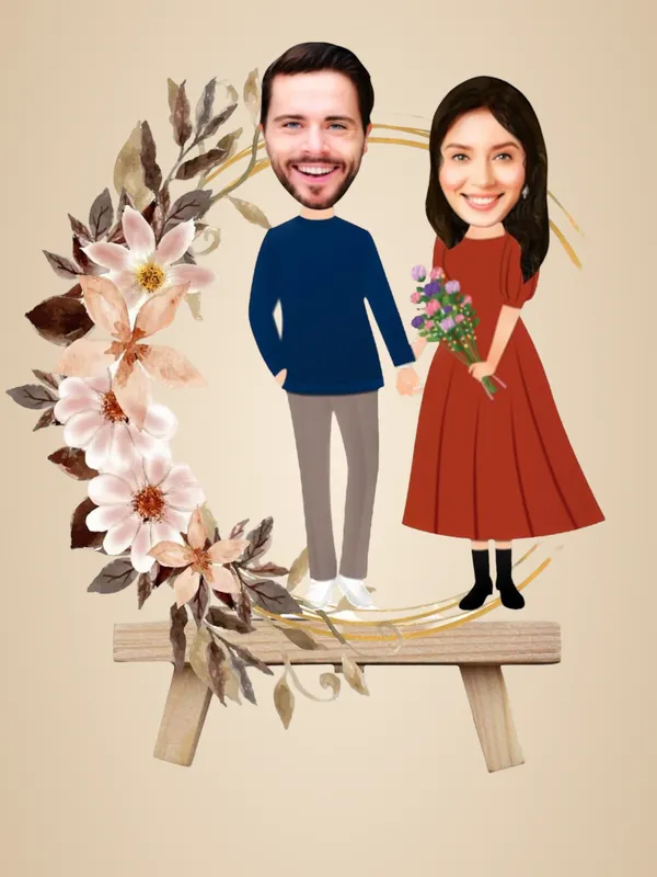 Multicolor_Premium_Couple_Caricature_Portrait