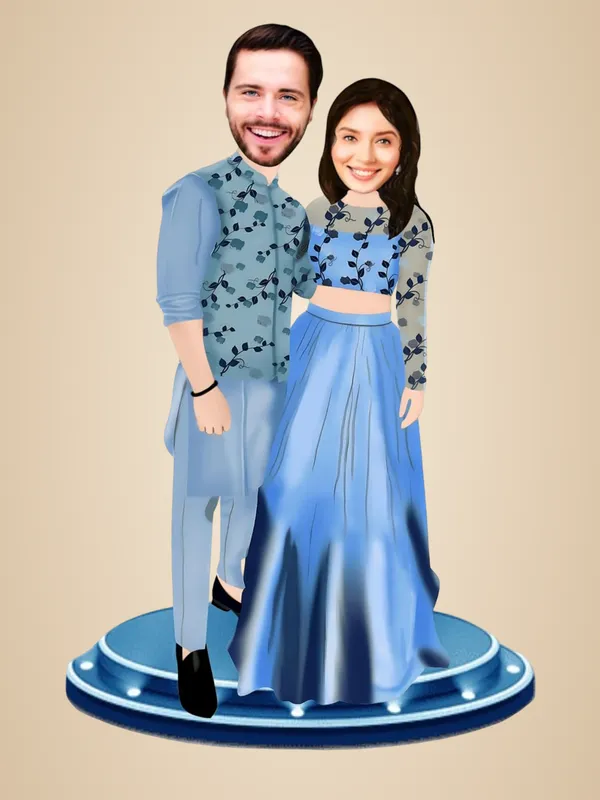 Multicolor_Premium_Couple_Caricature_Portrait