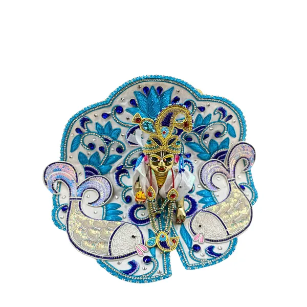 Sky_Blue_And_Off_White_Premium_Neelmayur_Royal_Jardoshi_Set