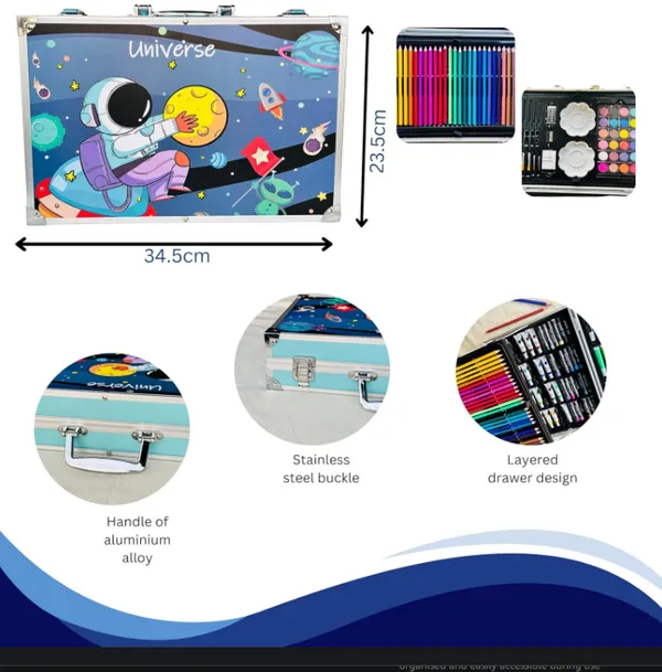 Blue_Plastic_Astronaut_Briefcase_Stationery_Set_For_Unisex
