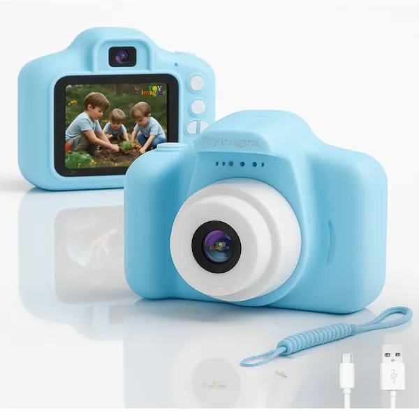 Blue_Plastic_Kids_Digital_Camera_For_Boys