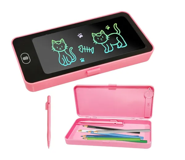 Pink_And_Blue_Plastic_Lcd_Drawing_Pencil_Box_For_Unisex