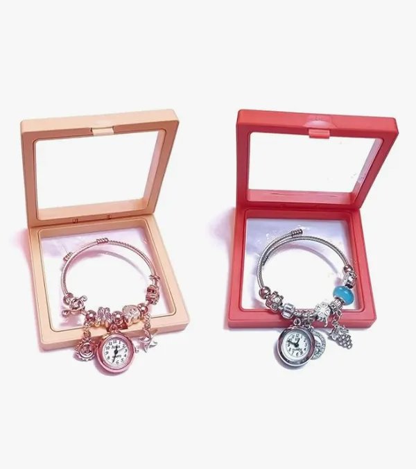 Multicolor_Plastic_Bracelet_Watch_For_Girls/Women
