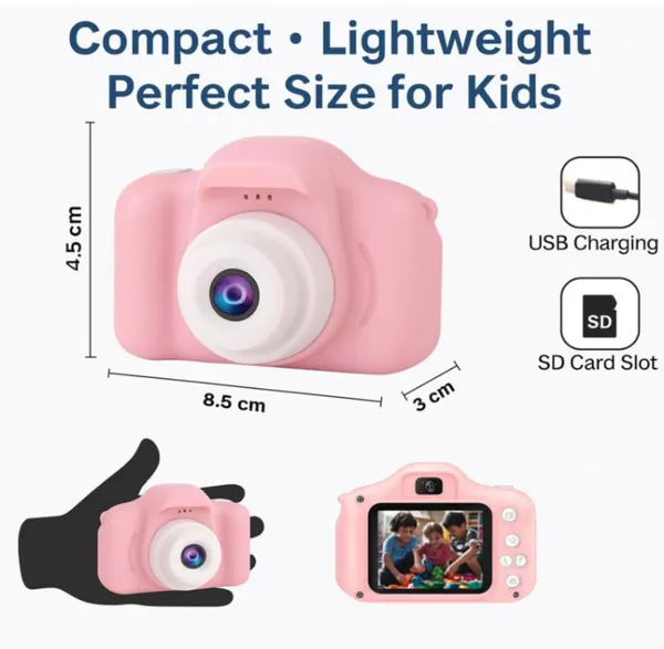 Pink_Plastic_Kids_Digital_Camera_For_Girls