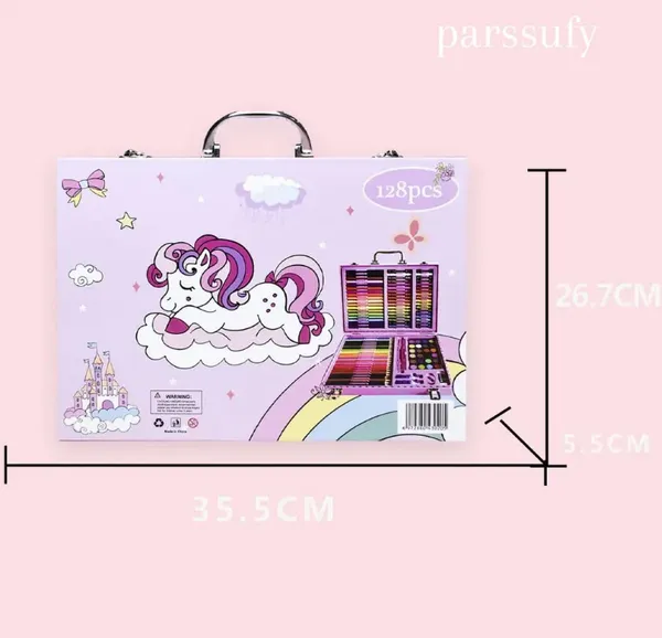 128_pcs_Unicorn_Stationery_kit