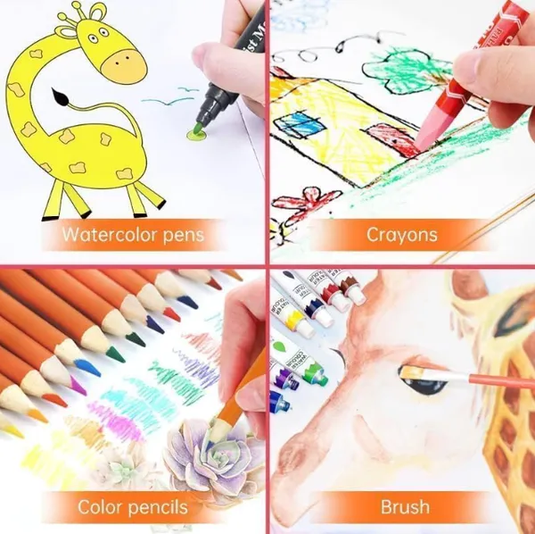 128_pcs_Unicorn_Stationery_kit