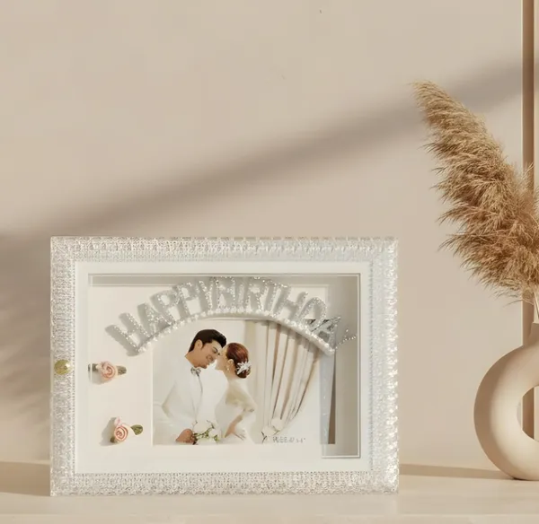 Golden_Plastic_Happy_B'Day_Led_Photo_Frame_For_Unisex