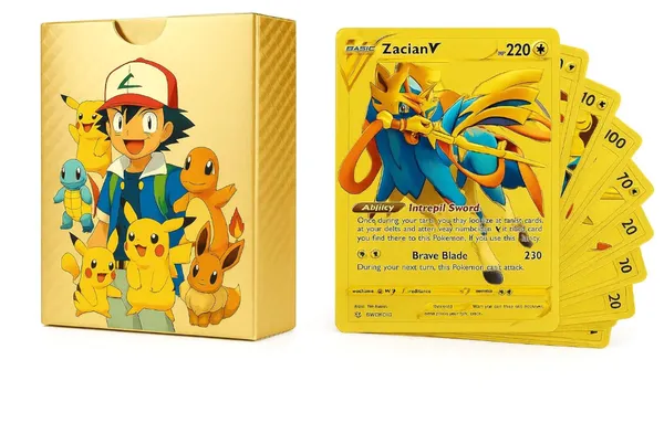 Golden_Plastic_Golden_Plastic_Pokemon_Card_For_Unisex