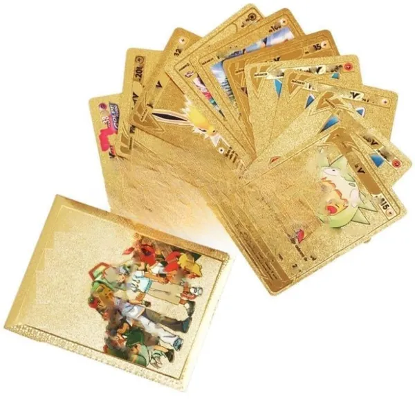 Golden_Plastic_Golden_Plastic_Pokemon_Card_For_Unisex