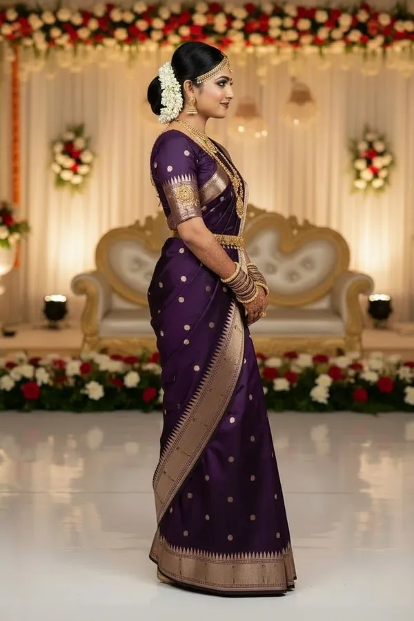 Wine_Pure_Banarasi_Soft_Silk_Maharashtra_Special_Paithani_Saree_With_Blouse