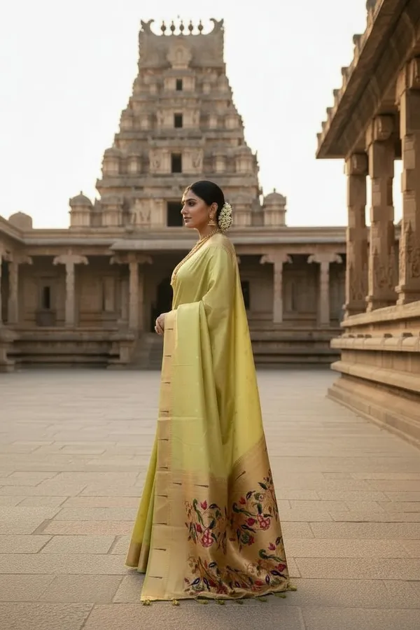 Pista_Green_Banarasi_Soft_Silk_Maharashtra_Special_Paithani_Saree_With_Blouse