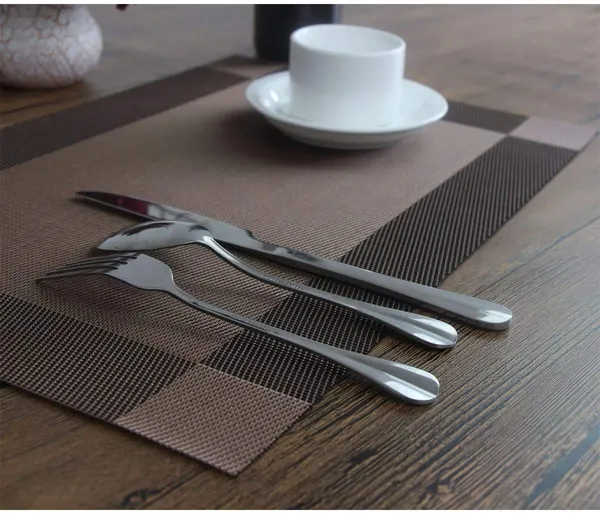 Brown_PVC_Vinyl_Premium_Table_Mats_For_Home_And_Accessories_Pack_Of_4
