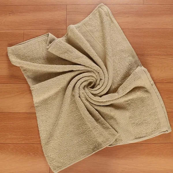 Beige_Cotton_Premium_Bath_Towel_For_Home_And_Accessories