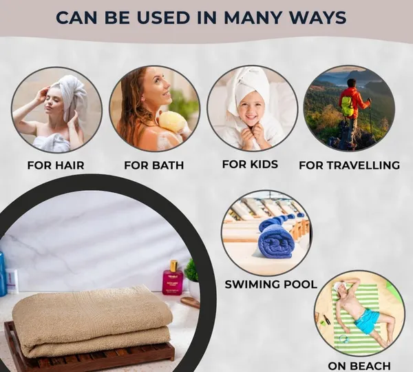 Beige_Cotton_Premium_Bath_Towel_For_Home_And_Accessories