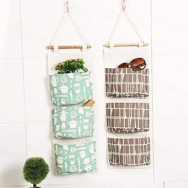 Multicolour_Cotton_Premium_Hanging_Storage_Organizer_For_Home_And_Accessories_Pack_Of_3