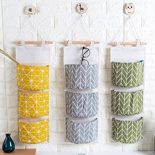 Multicolour_Cotton_Premium_Hanging_Storage_Organizer_For_Home_And_Accessories_Pack_Of_3