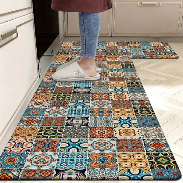 Multicolour_Cotton_Blend_Premium_Kitchen_Floor_Mat_Set_For_Home_And_Accessories