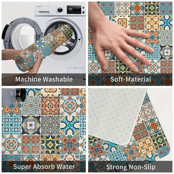 Multicolour_Cotton_Blend_Premium_Kitchen_Floor_Mat_Set_For_Home_And_Accessories