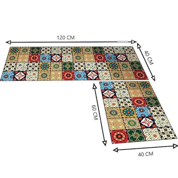 Multicolour_Cotton_Blend_Premium_Kitchen_Floor_Mat_Set_For_Home_And_Accessories