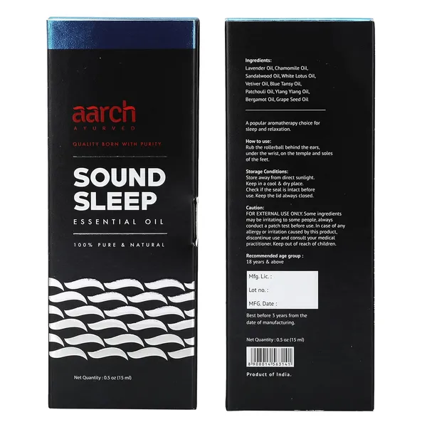White_&_Black_Sound_Sleep_Essential_Oil_Blend_Roll_On._15_Ml._100%_Pure_And_Natural