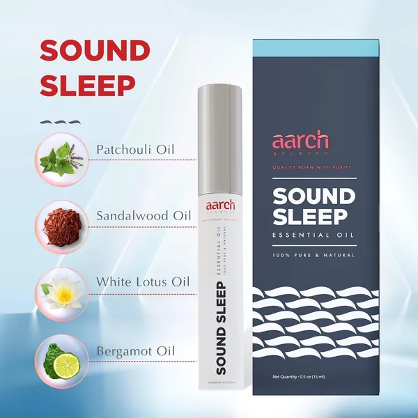 White_&_Black_Sound_Sleep_Essential_Oil_Blend_Roll_On._15_Ml._100%_Pure_And_Natural