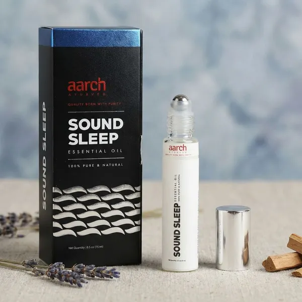 White_&_Black_Sound_Sleep_Essential_Oil_Blend_Roll_On._15_Ml._100%_Pure_And_Natural