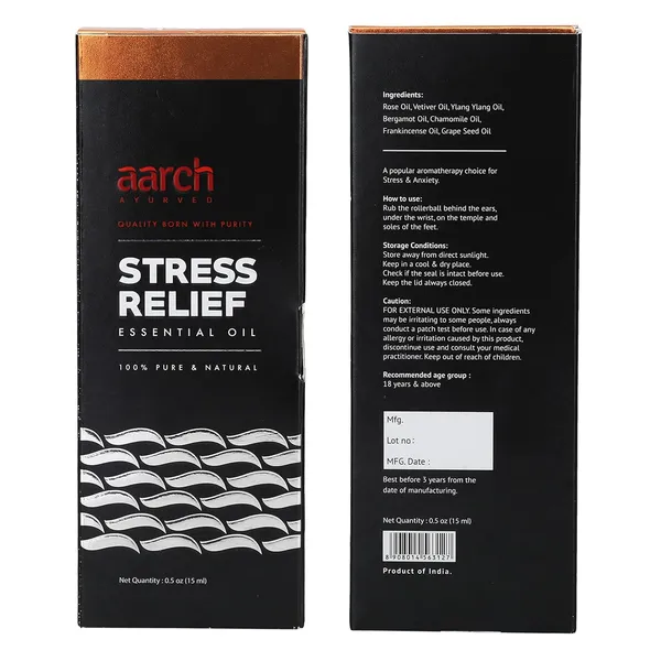 White_&_Black_Stress_Relief_Essential_Oil_Blend._Roll_On._15_Ml_Natural_&_Pure