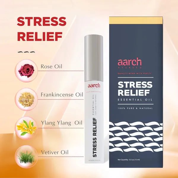 White_&_Black_Stress_Relief_Essential_Oil_Blend._Roll_On._15_Ml_Natural_&_Pure
