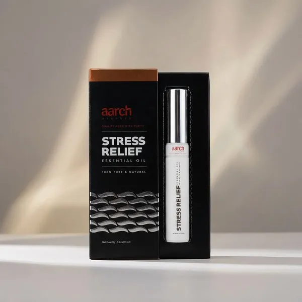 White_&_Black_Stress_Relief_Essential_Oil_Blend._Roll_On._15_Ml_Natural_&_Pure
