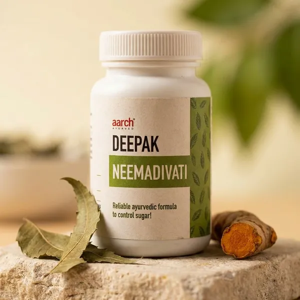 White_Deepak_Neemadivati_Sugar_Control_Ayurvedic_Medicine
