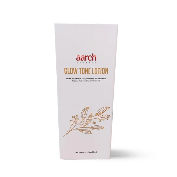 White_&_Pink_Aarch_Ayurvedic_Glow_Tone_Lotion_-Brighten_Skin