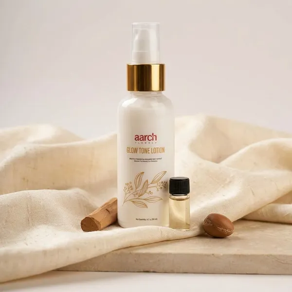 White_&_Pink_Aarch_Ayurvedic_Glow_Tone_Lotion_-Brighten_Skin