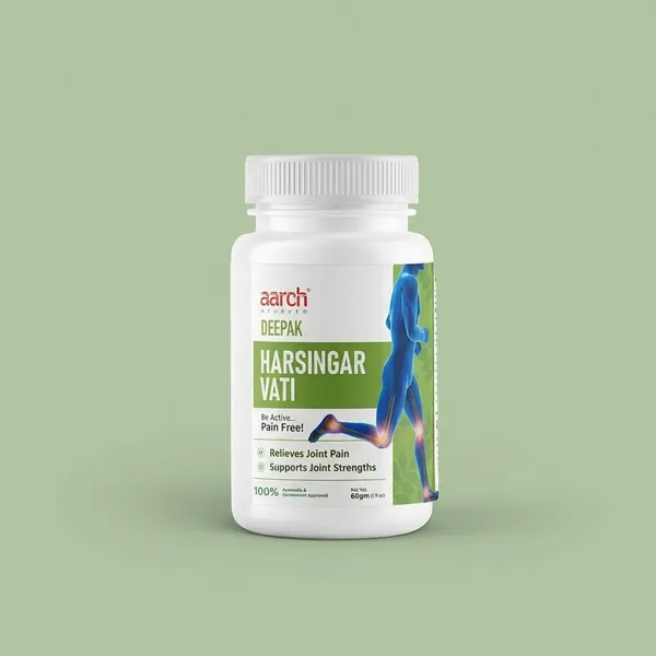 White_Aarch_Ayurvedic_Deepak_Harsingar_Vati_Formulation_For_Joint_Pain