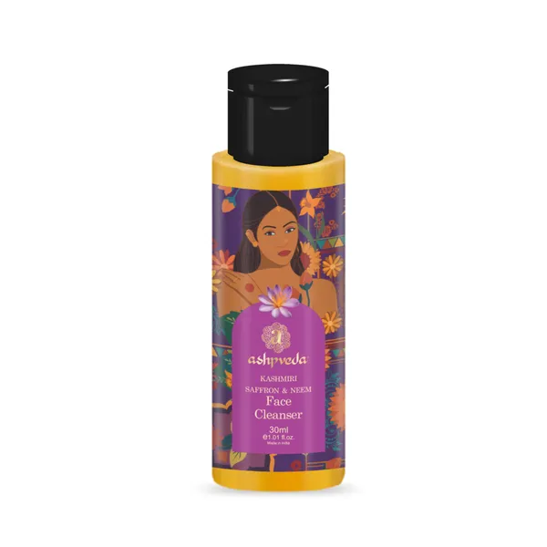 Kashmiri_Saffron_&_Neem_Face_Cleanser_For_Normal_To_Oily_Skin-30Ml